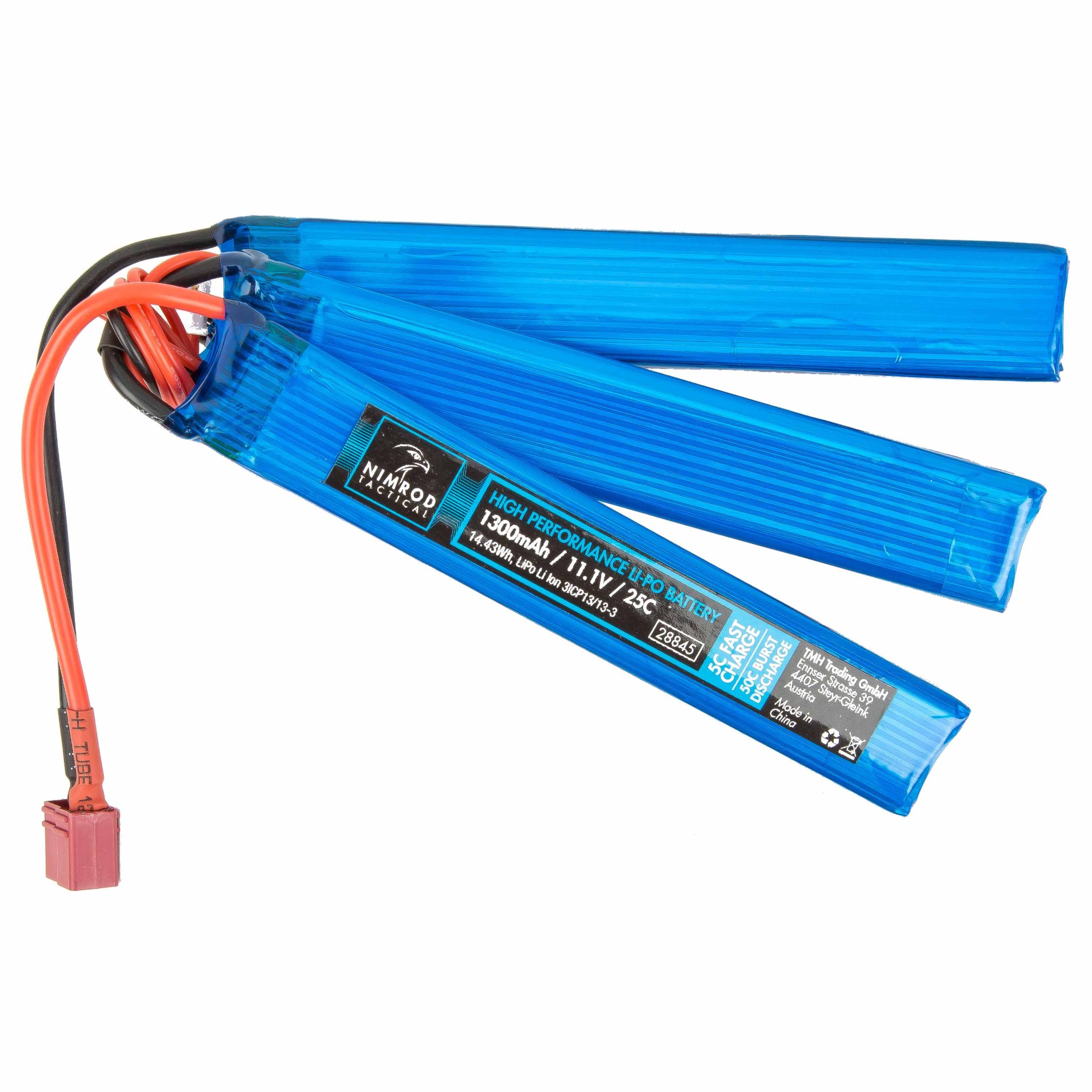 Nimrod Lipo 11.1V 1300mAh 25C Split