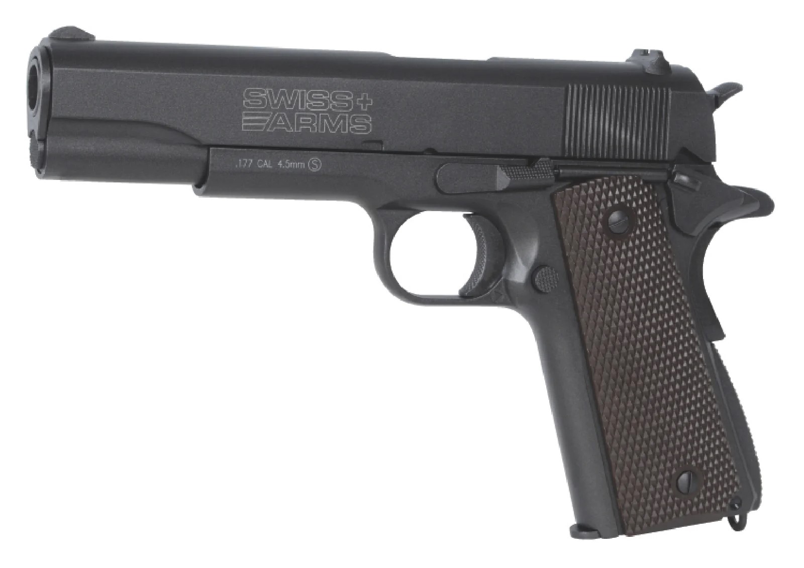 SWISS ARMS P1911 GBB CO2 4.5mm 18BBs 1.7J Zračni pištolj