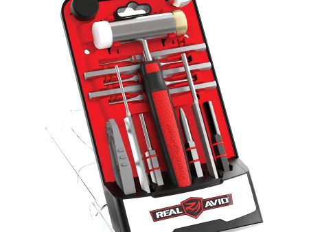 REAL AVID ACCU-PUNCH HAMMER & AR-15 PIN PUNCH SET