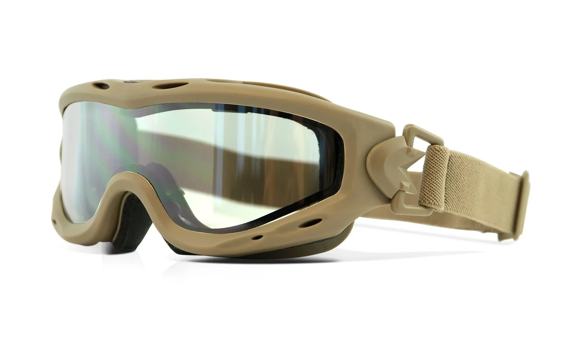 Wiley X Spear Dual Lens Grey/Clear/Rust Tan frame
