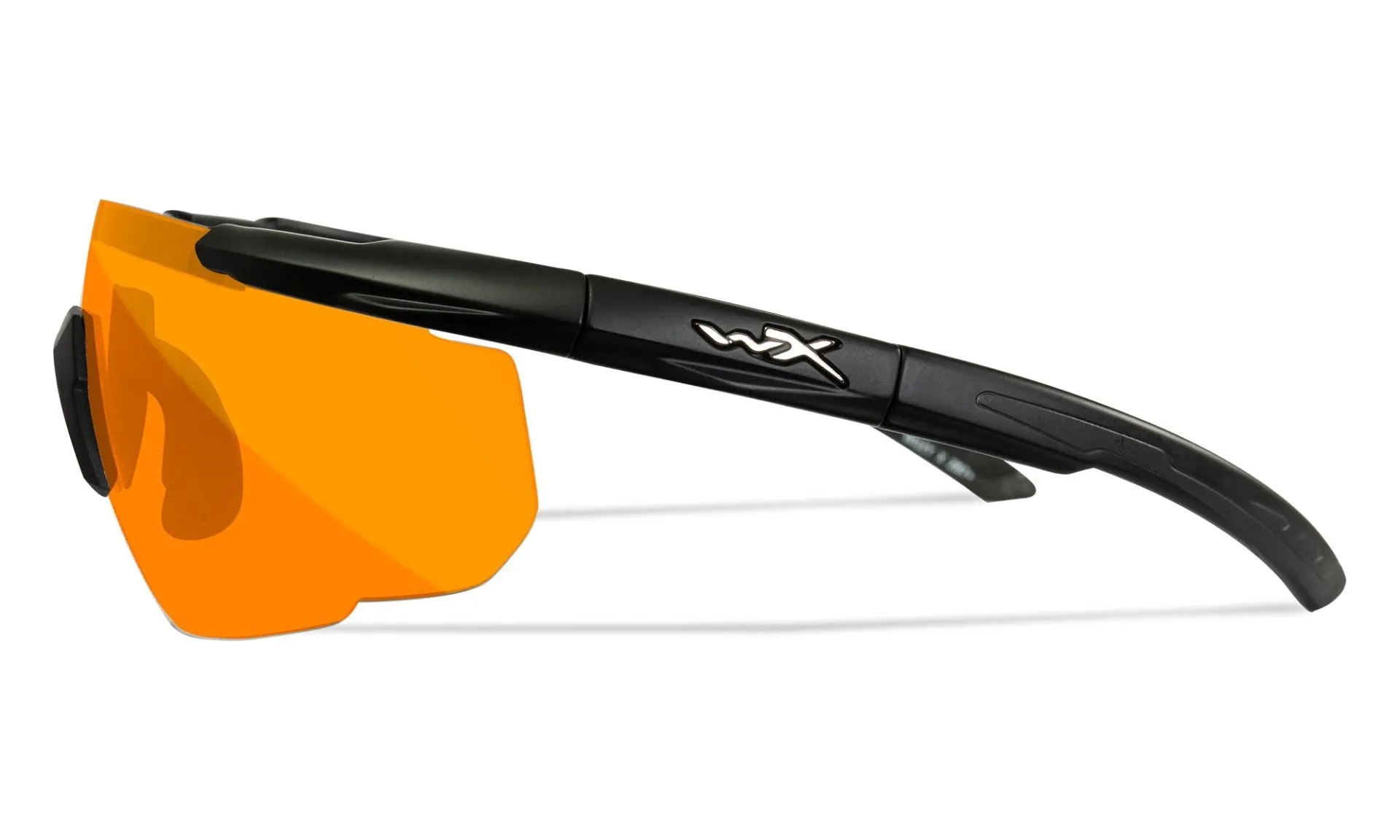 Wiley X Saber Advanced Grey/Clear/Rust Matte black frame