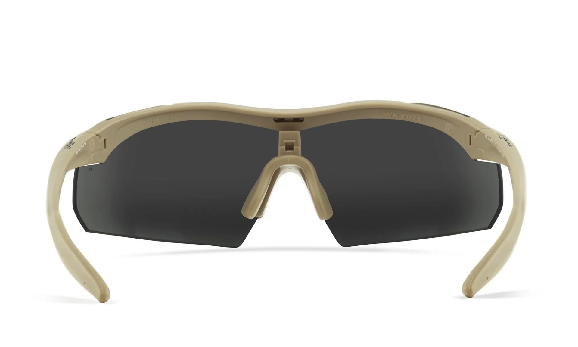 Wiley X Vapor 2.5 Grey/Clear/Rust Tan Frame