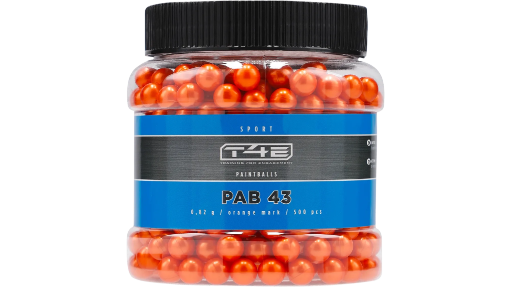 Pab Rasel T4E Sport PAB .43 paintballs Orange - Hunter KŽ