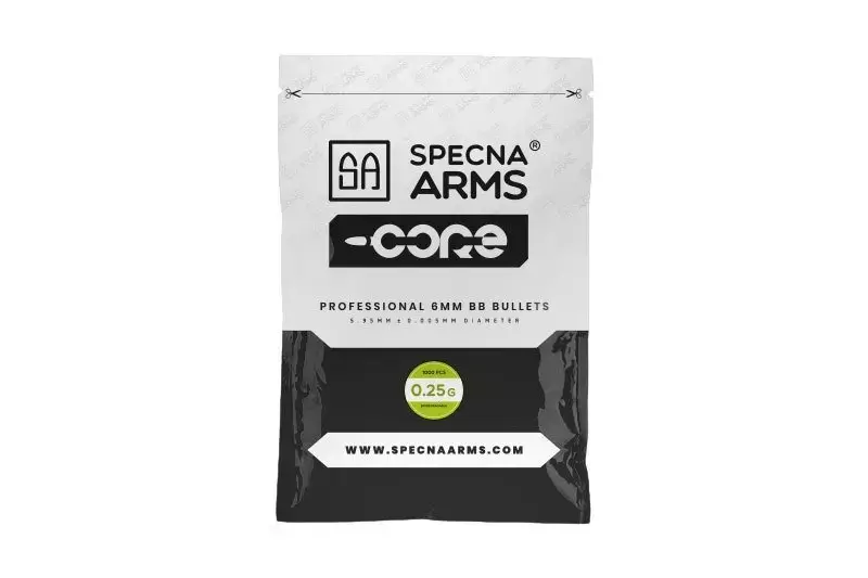 Specna Arms Core 0.25g BIO BB kuglice 1000pcs