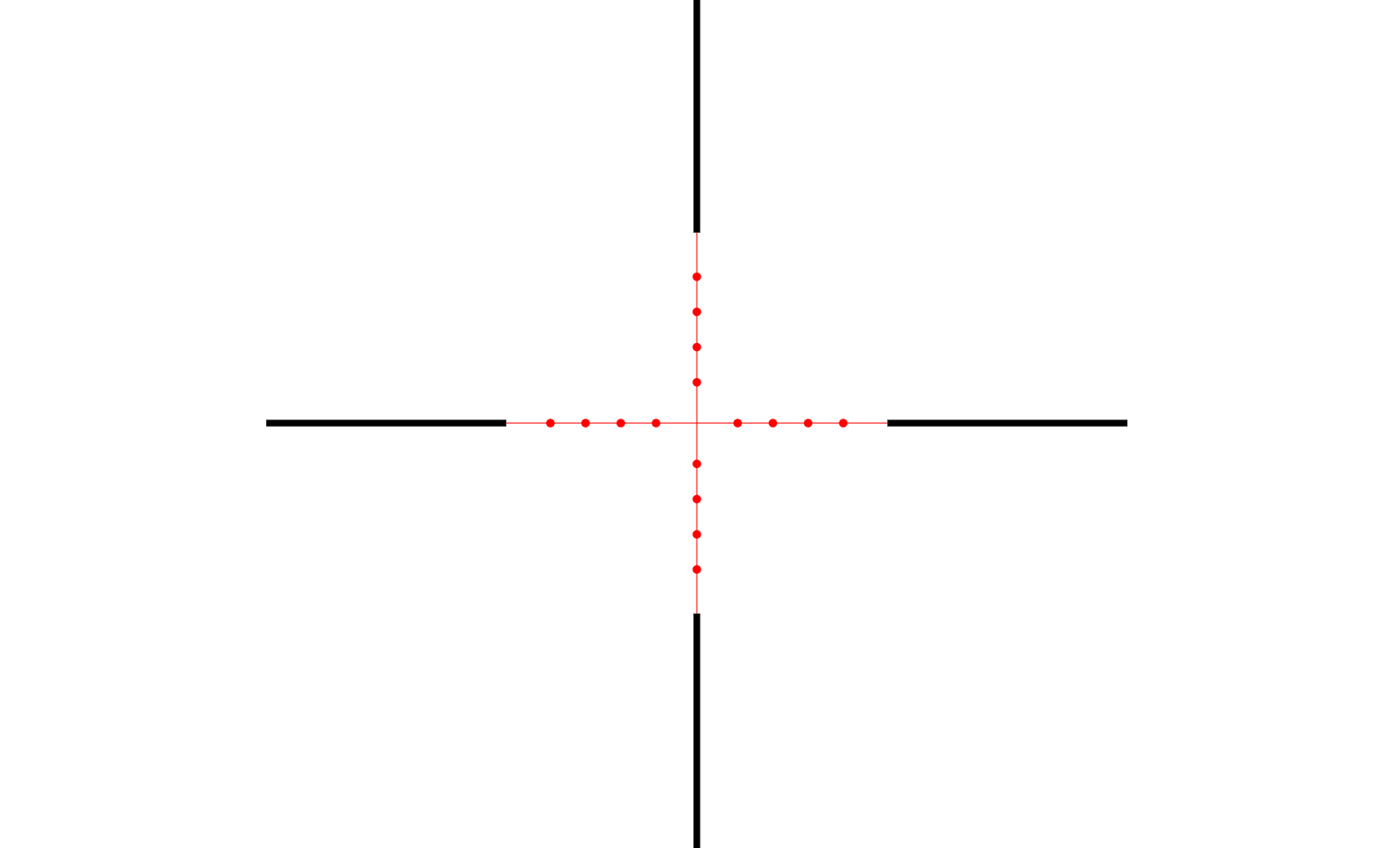Hawke Vantage ZF 2-7x32 AO Mil Dot IR Reticle