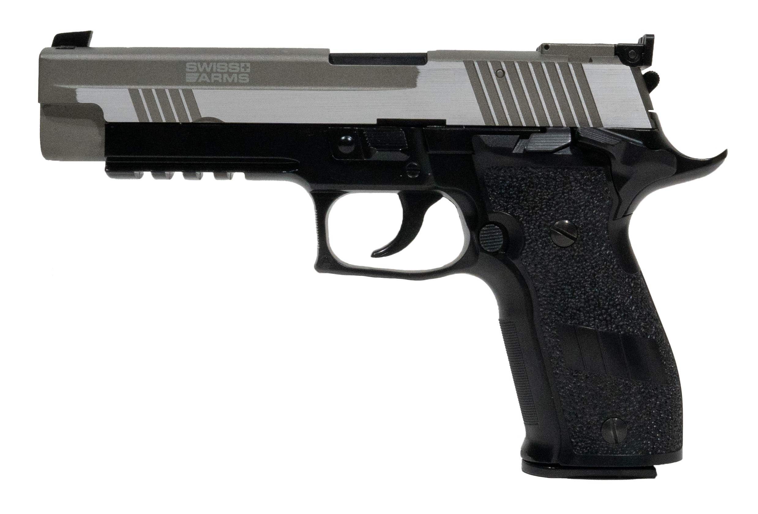 Swiss Arms Navy Pistol XXL Airline Dual Tone CO2 Blowback Airsoft