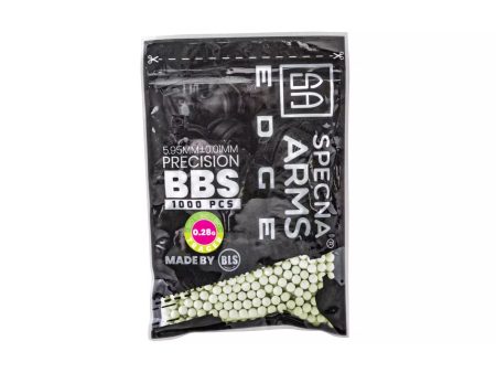 Specna Arms EDGE 0.28g Tracer BIO BB kuglice 1000pcs Zelene