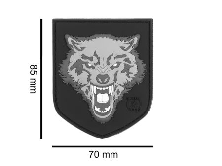 JTG Wolf Shield Patch gumena oznaka