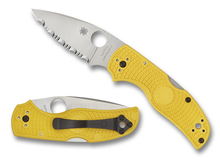 Spyderco Native5 Salt SpyderEdge Magnacut Yellow Preklopni nož