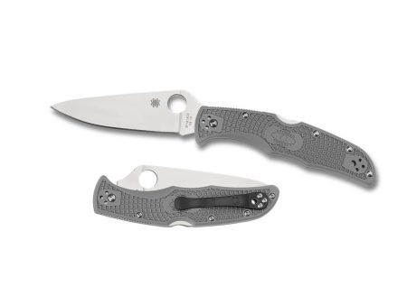 Spyderco Endura 4 GRAY Lightweight Flat Ground Preklopni nož