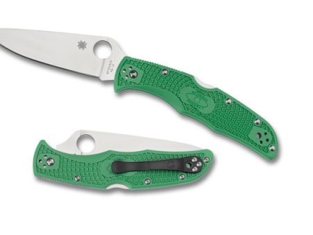 Spyderco Endura 4 GREEN Lightweight Flat Ground Preklopni nož