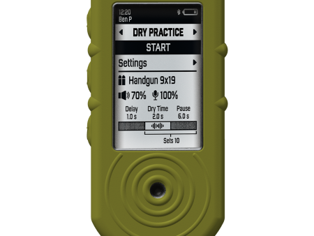 SHOOTERS GLOBAL SILICONE CASE Olive Zeleni