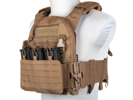 Specna Arms QR II Tactical Tan Plate Carrier Vest - Borbeni Prsluk