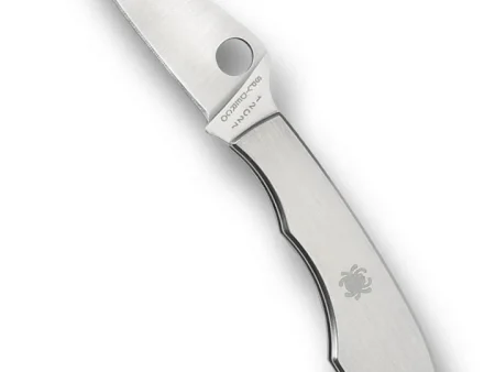 Spyderco Grasshopper Stainless Steel Plain Preklopni nož