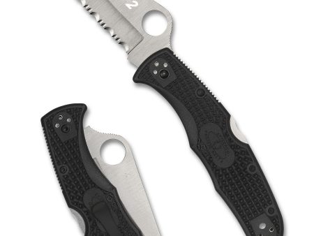 Spyderco Pacific Salt 2 Spyder Black Crni Lightweight Preklopni nož