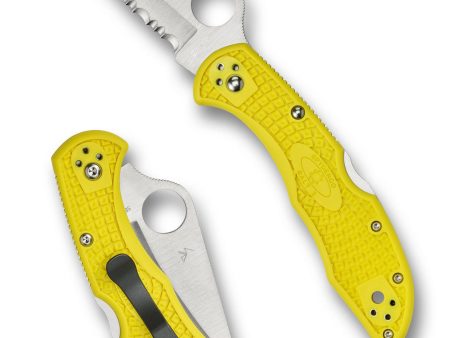 Spyderco Salt 2 Spyder Yellow Žuti Lightweight Preklopni nož