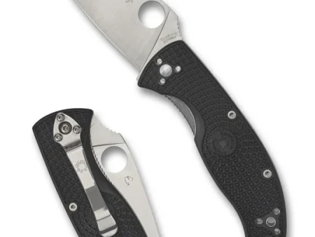 Spyderco Tenacious Plain Black Crni Lightweight Preklopni nož