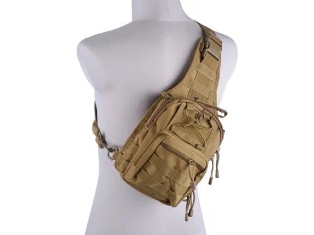 Tactical shoulder bag tan