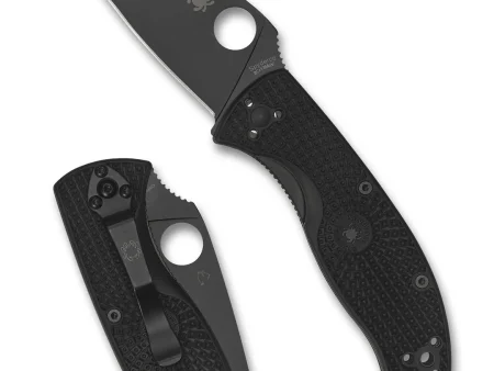 Spyderco Tenacious Black LW BlackBlade PlainEdge Preklopni Nož