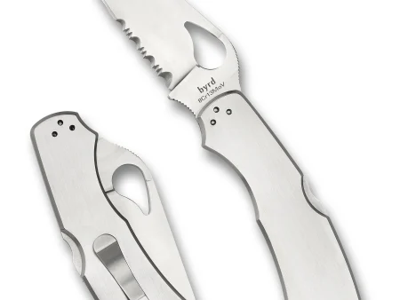 Spyderco Byrd Cara Cara 2 Stainless Steel Combination Edge Preklopni Nož