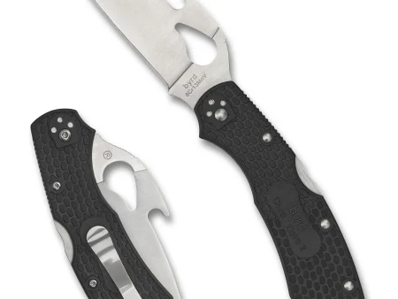 Spyderco Byrd Cara Cara 2 Black Crni Lightweight Emerson Opener PlainEdge Preklopni Nož