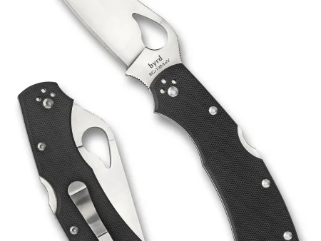 Spyderco Byrd Cara Cara 2 Black Crni G-10 Plain Edge Preklopni Nož