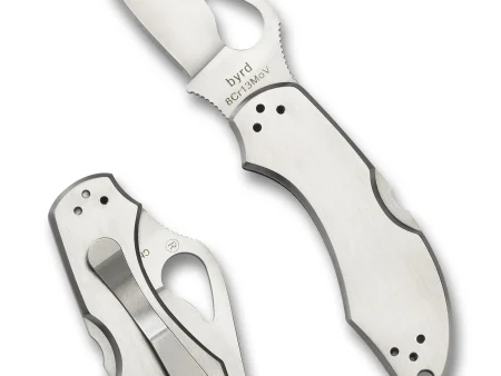 Spyderco Byrd Robin2 Stainless Steel Plain Edge Preklopni Nož