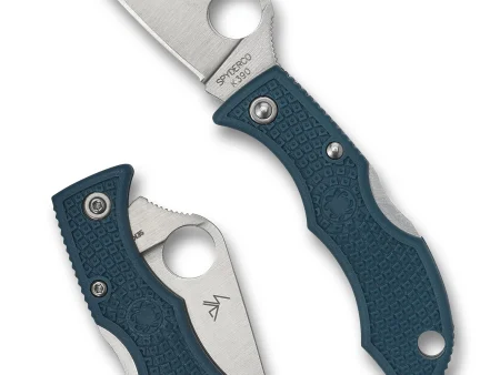 Spyderco Ladybug 3 Blue Plavi K390 PlainEdge Preklopni Nož