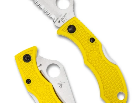 Spyderco Ladybug 3 Salt Yellow Žuti SpyderEdge Preklopni Nož