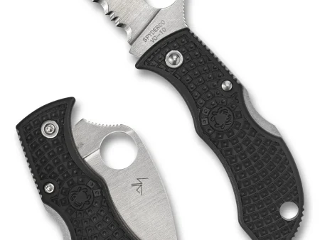 Spyderco Manbug Black Crni Wharncliffe SpyderEdge Preklopni Nož
