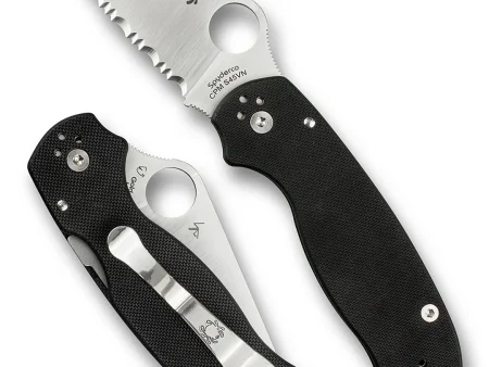 Spyderco Para 3 Black Crni SpyderEdge Preklopni Nož