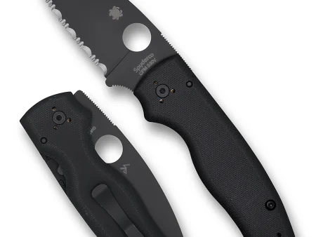Spyderco Shaman Black Crni BlackBlade SpyderEdge Preklopni Nož