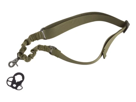 GFC Tactical One-Point Bungee Tactical Sling - Olive Drab remen s nosačem