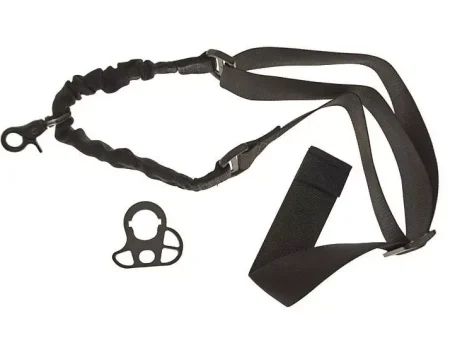 GFC Tactical One-Point Bungee Tactical Sling - Black Crni remen s nosačem