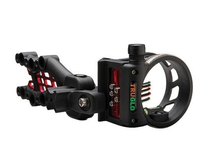 TRUGLO CARBON HYBRID STANDARD 5PIN .019" BLACK HUNTING & 3D SIGHT