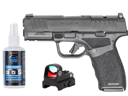 SET HS Hellcat Pro OSP 9x19mm, Sightmark Mini Shot A-Spec M3 Micro Reflex Sight i GNP Gun Cleaner 75ml